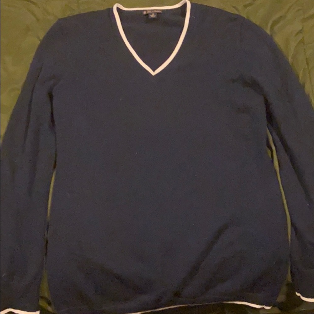 navy crew sweater